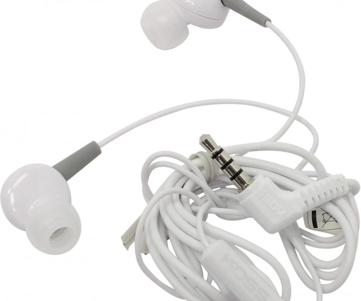 Наушники KOSS KEB6i White с микрофоном